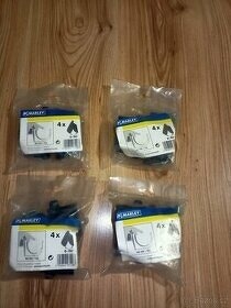 kloub k PVC hákům RG 100/125 půlkulatý (sada 4 ks)