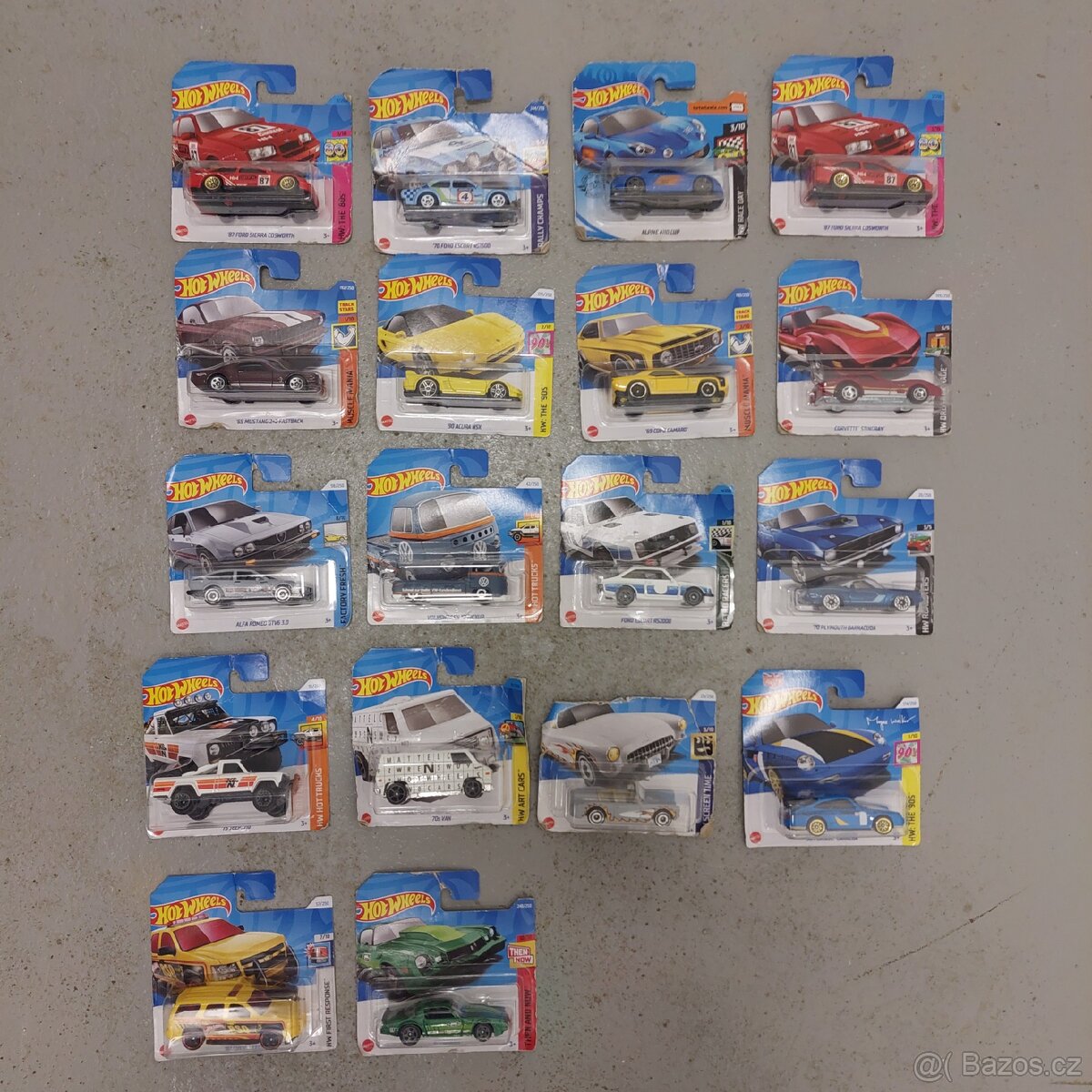 Modely HotWheels