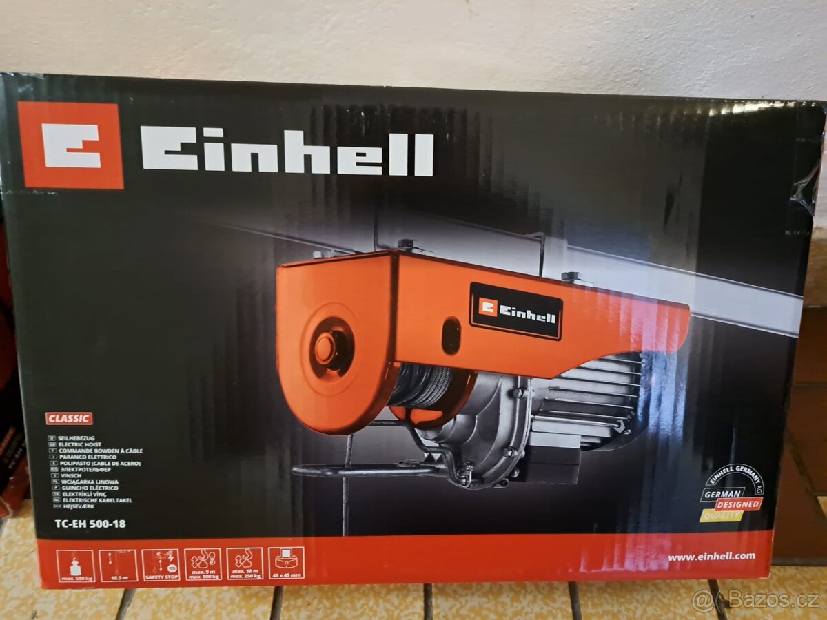 Elektrický naviják Einhell