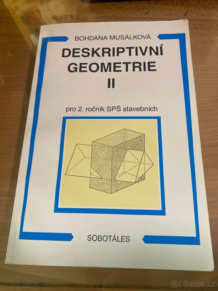 Učebnice deskriptivní geometrie 2