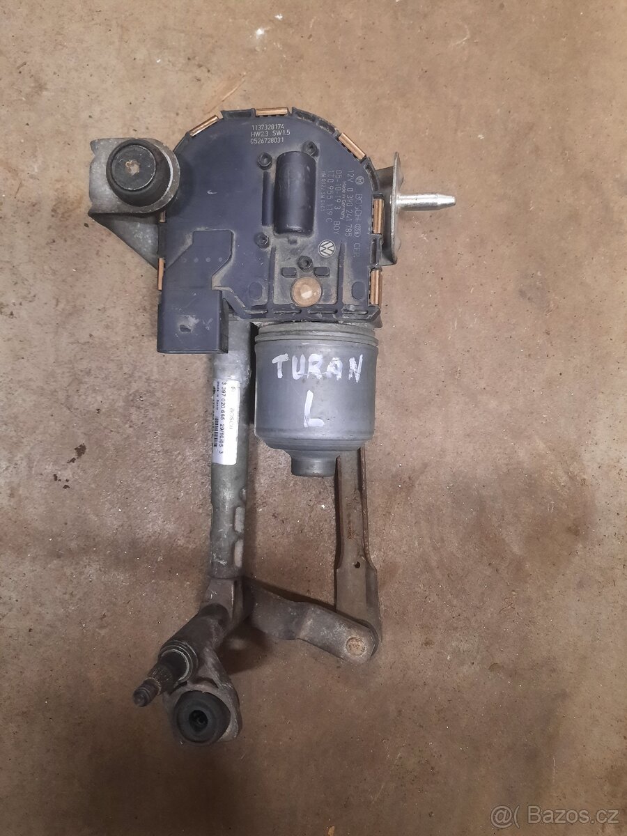 vw touran 1T motorek+tahla steracu leva strana