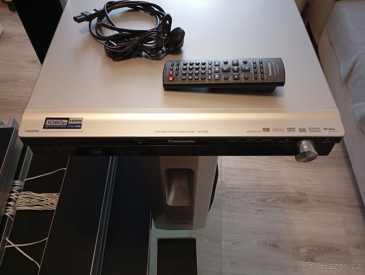 Prodám, Domácí kino Panasonic SA-PT850