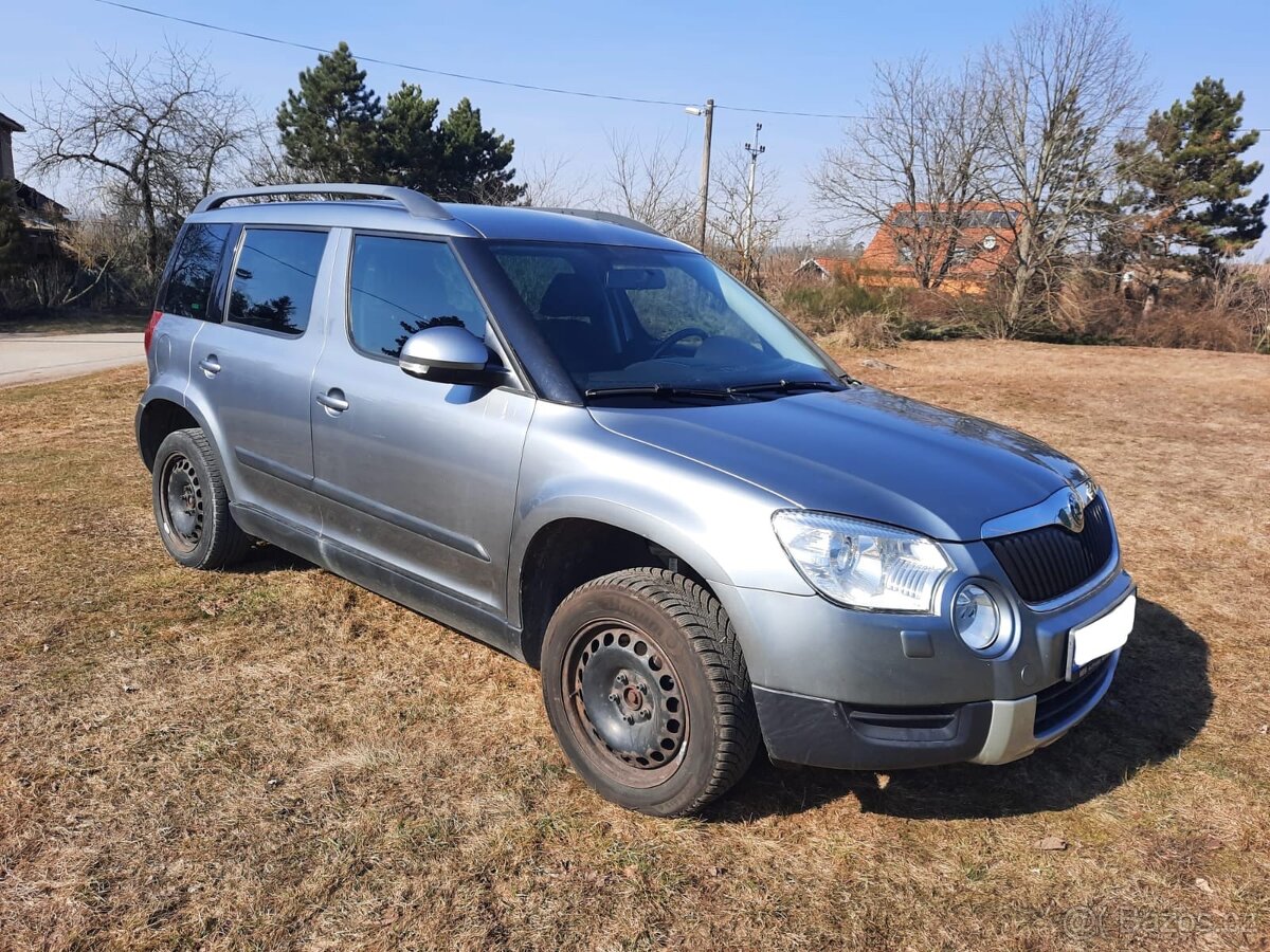 ŠKODA YETI 4x4 2.0 TDi 125kw