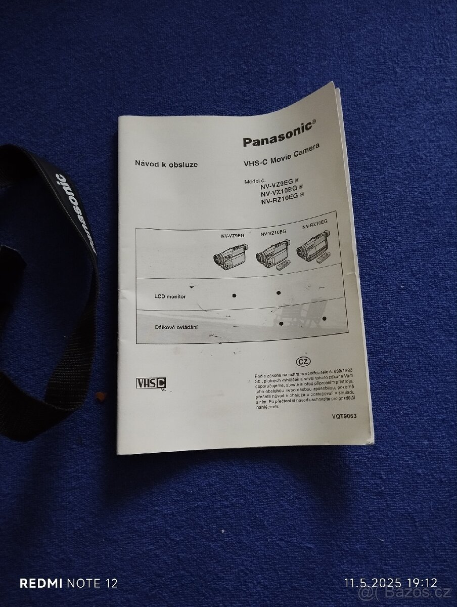 Starší kamera Panasonic Lumix cena s brašnou 1300