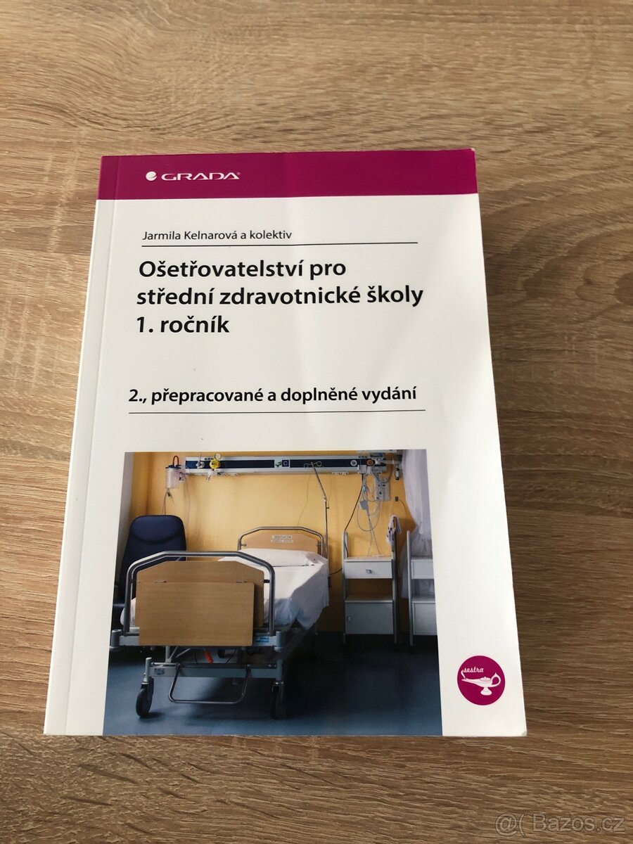 Knihy k ošetřovatelství první druhý díl