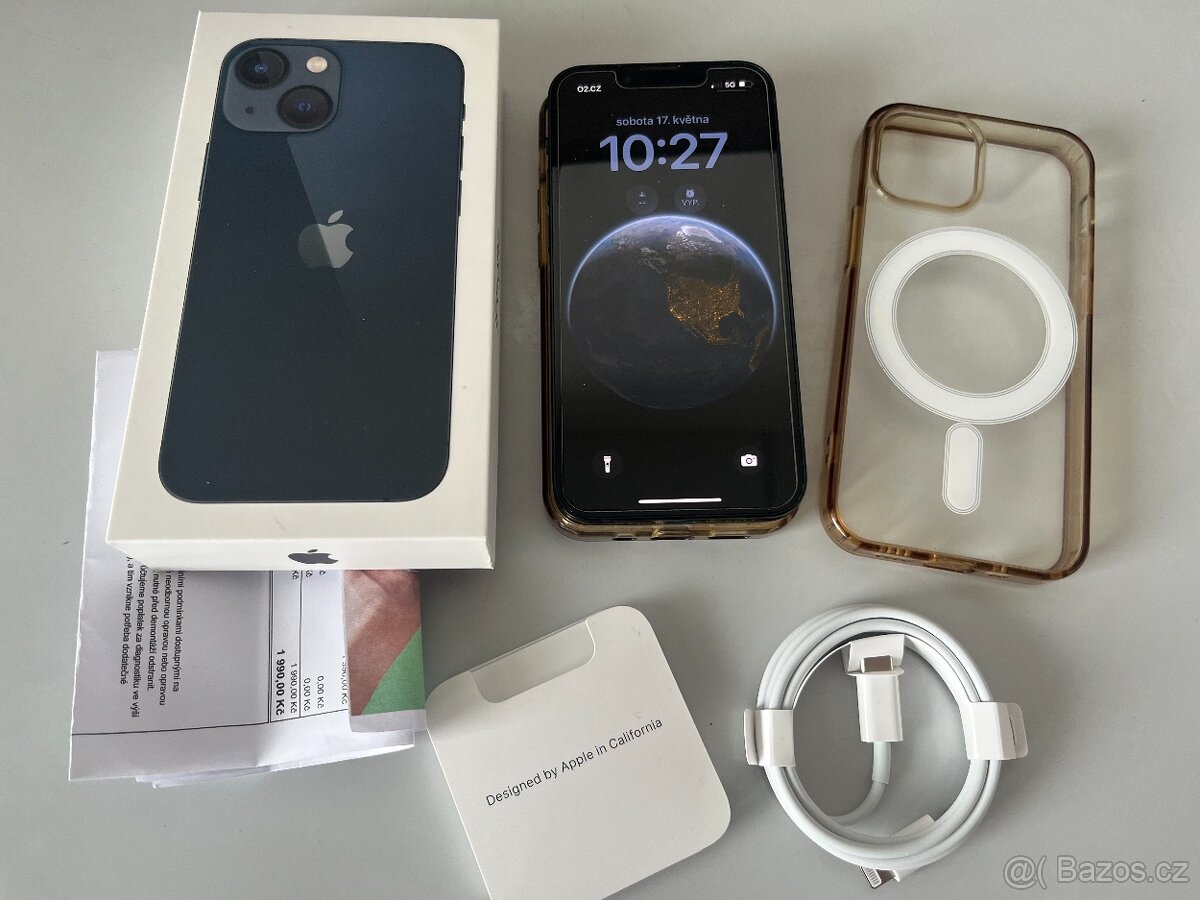 Apple iPhone 13 Mini - kapacita Baterie 100%
