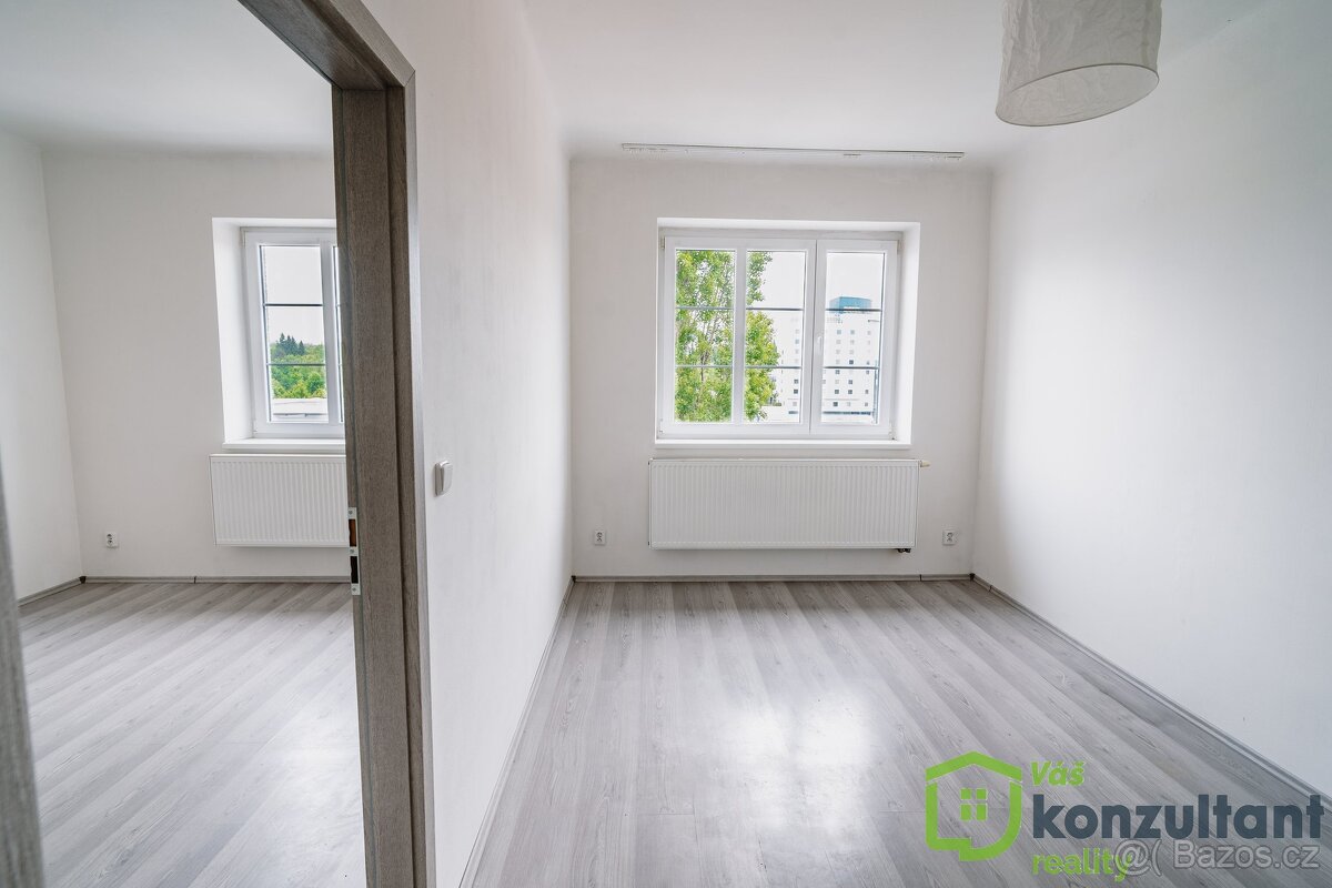 Pronájem bytu 2+1, 49 m2 - Brno - Ponava, ev.č. 00764