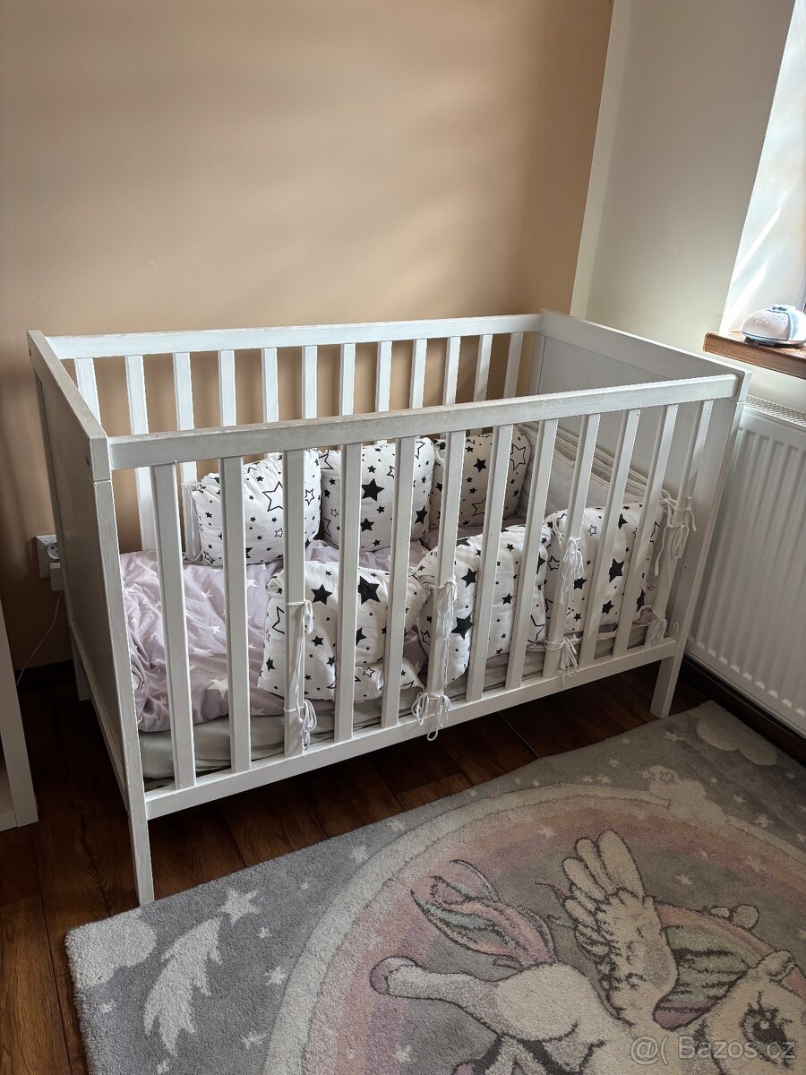 Dětská postýlka Ikea Sundvik 120x60