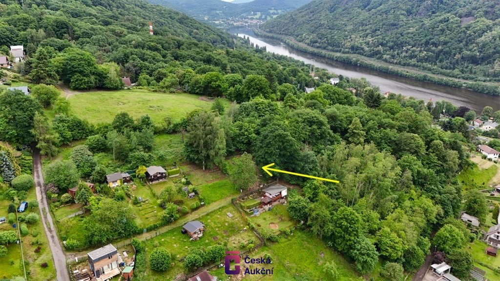 Prodej pozemky - zahrady, 370 m2 - Ústí nad Labem - Brná