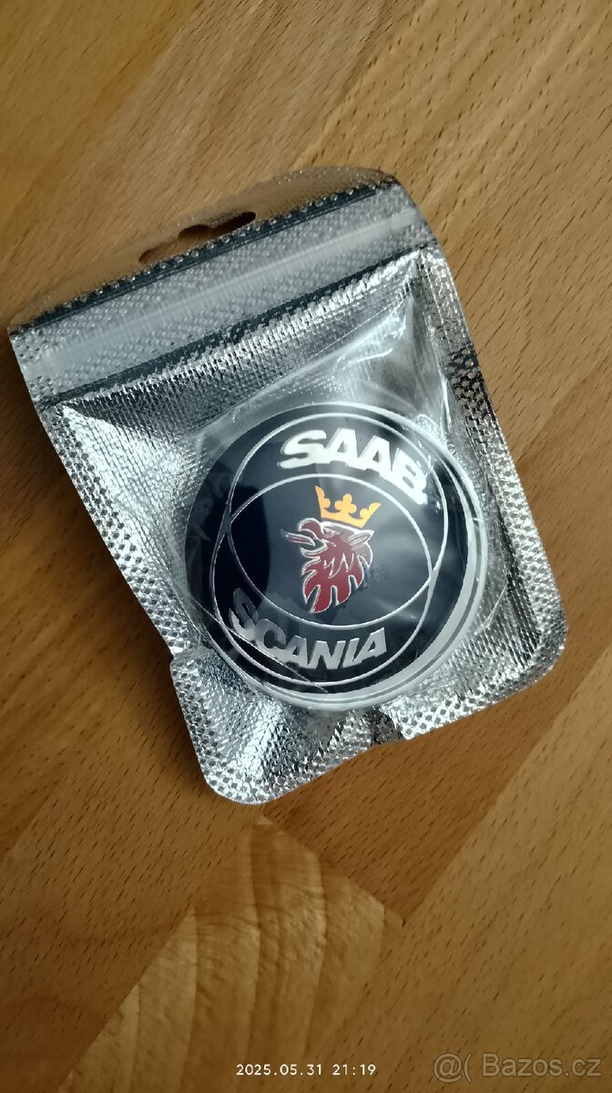Prodám znak na kapotu vozu SAAB 9000.