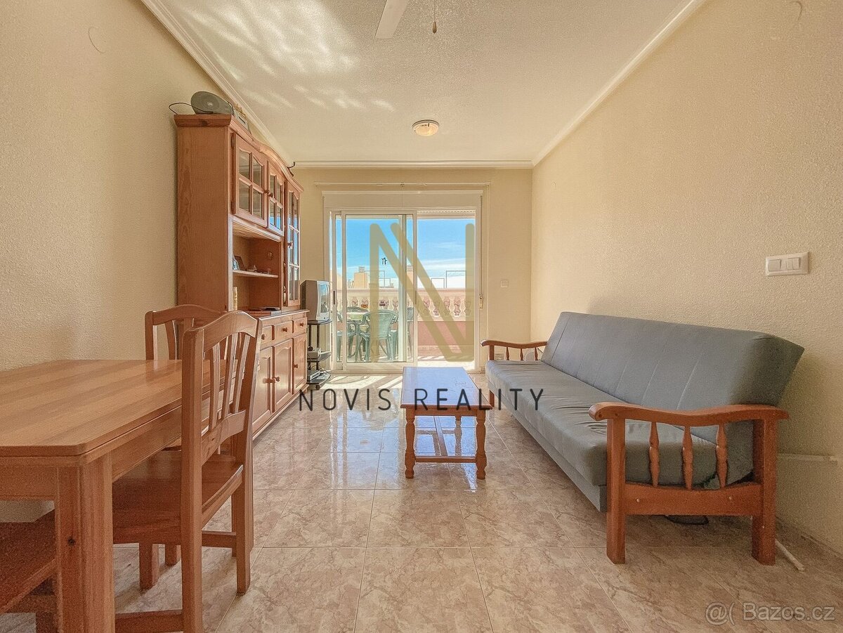 Prodej, apartmán 44 m² s terasou a bazénem, Torre la Mata