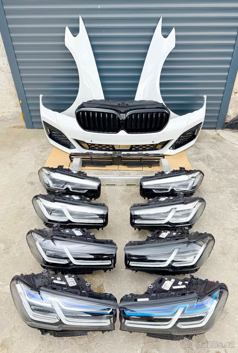 BMW G30 G31 LCI naraznik M-paket světla led laser blatnik