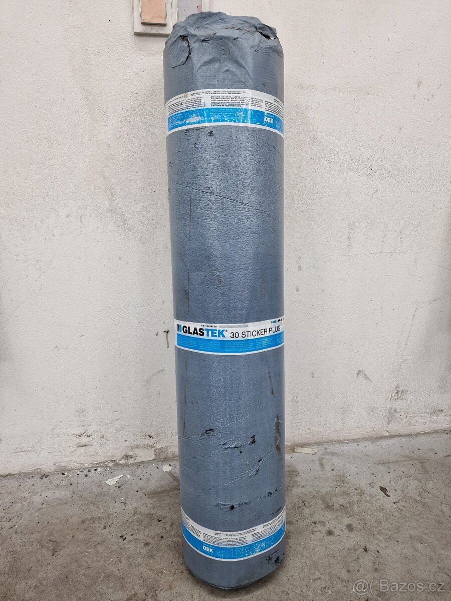 Samolepicí asfaltový pas Glastek stiker plus KVK role 10m2