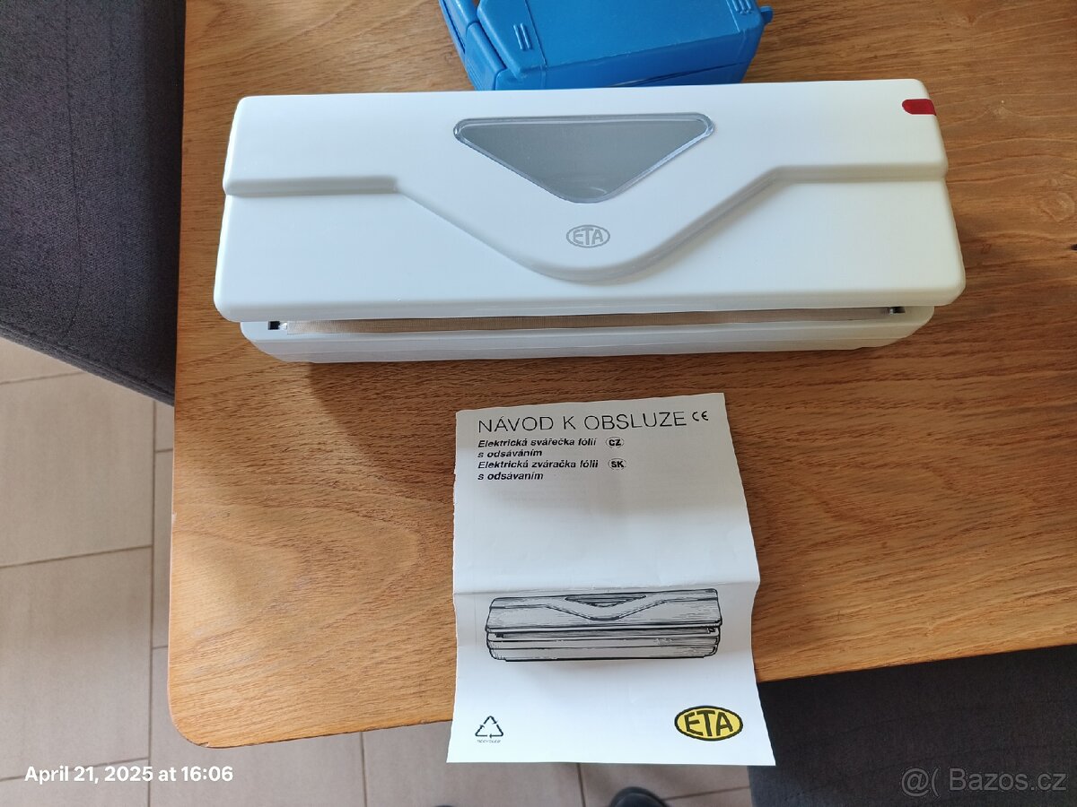 Elektrická svářečka fólií s odsáváním ETA