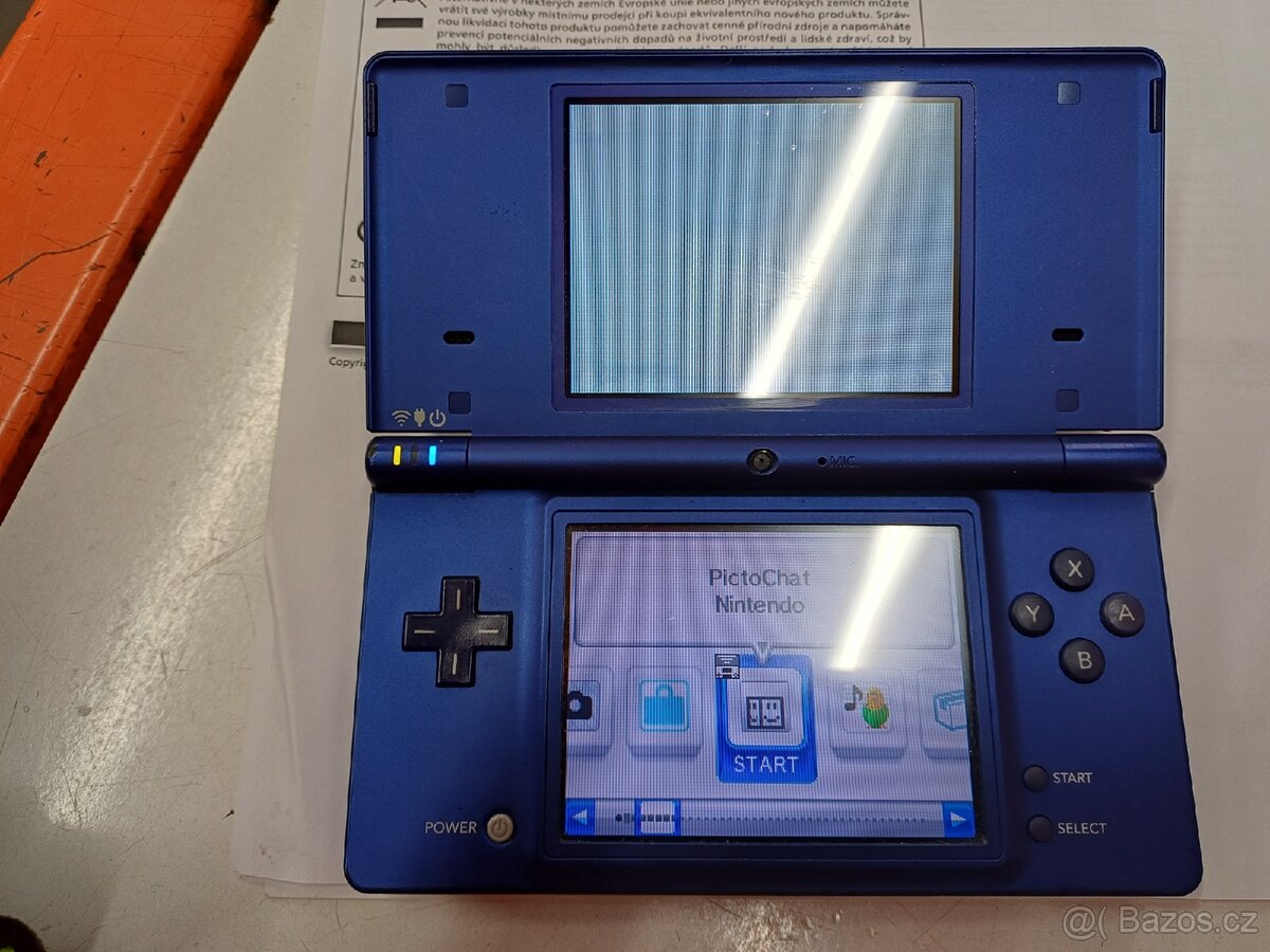 Nintendo DSi/ poškozený horní obrazovka, předání-Chomutov