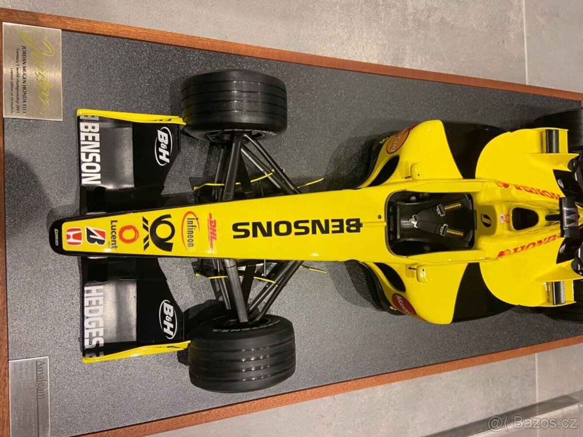 Amalgam Formule 1 Model 18 Jordan Mugen Honda EJ 11 F1 Grand