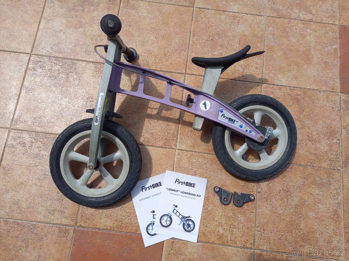 First bike + snižovací sada