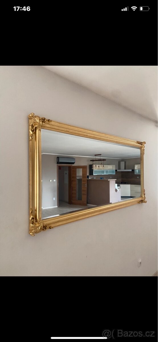 designove zlate zrcadlo