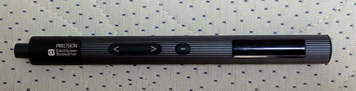 Tužkový elektrický šroubovák