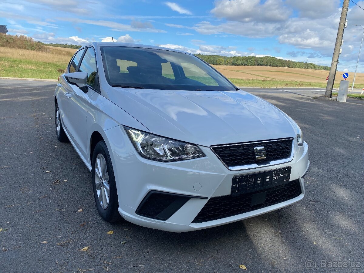 Seat Ibiza 2021, 1,6 TDI 70kW, LED, NAVI, vyhřev sedadel