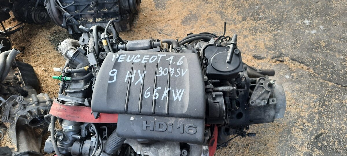 Peugeot ,Citroën 1.6hdi 66kw motor
