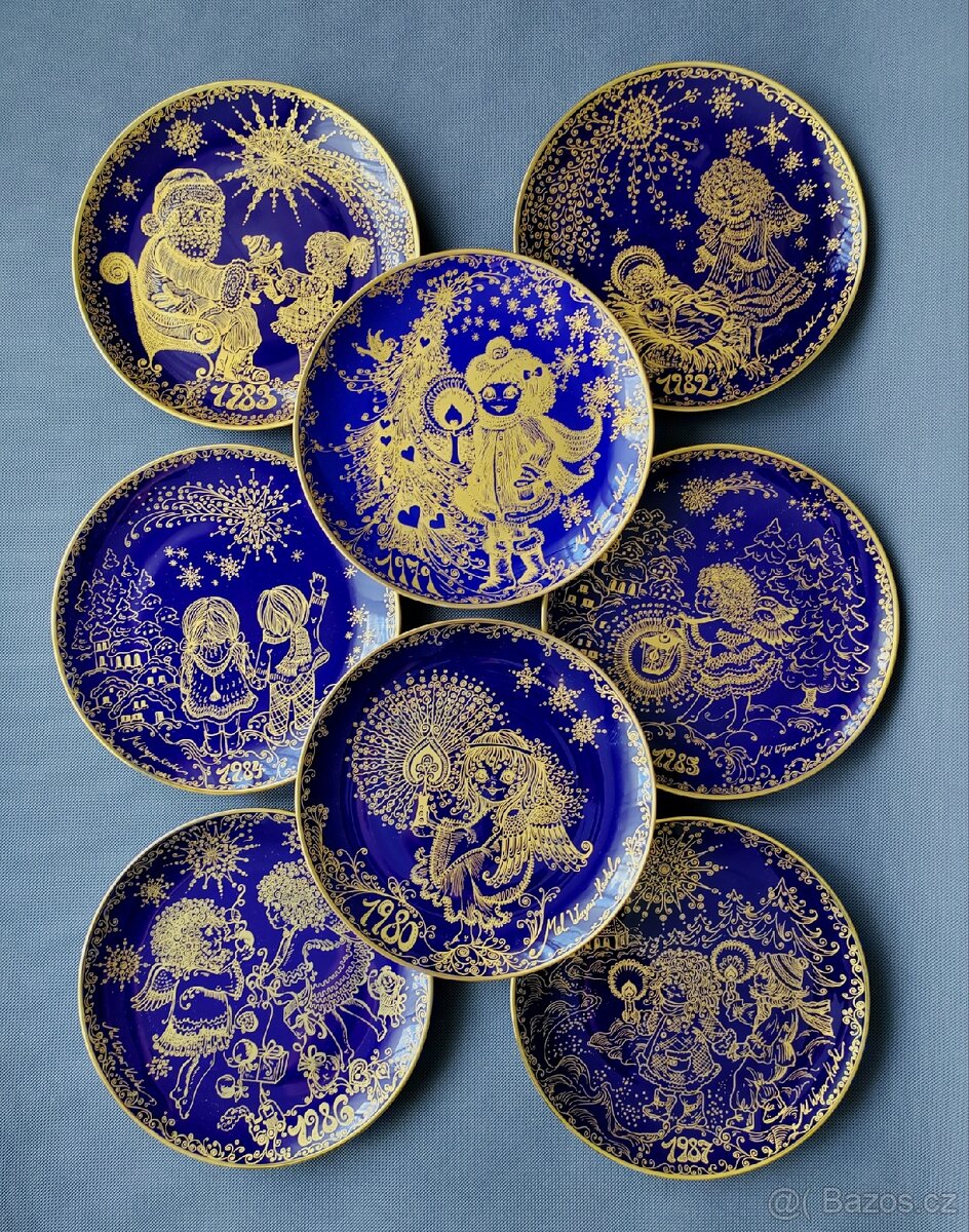 Limitovaná edice vánočních talířů od Tirschenreuth