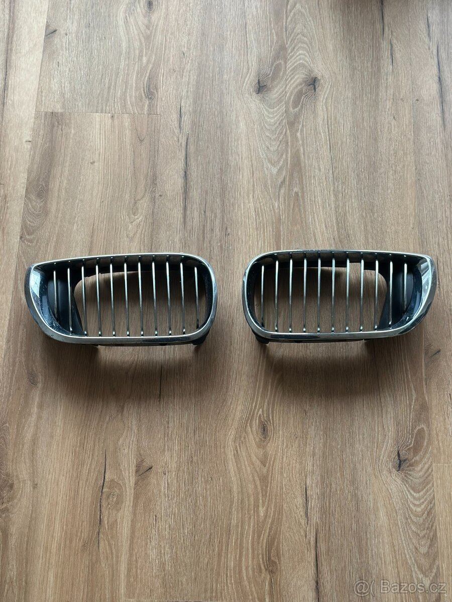 Ledvinky chrom BMW E46 facelift