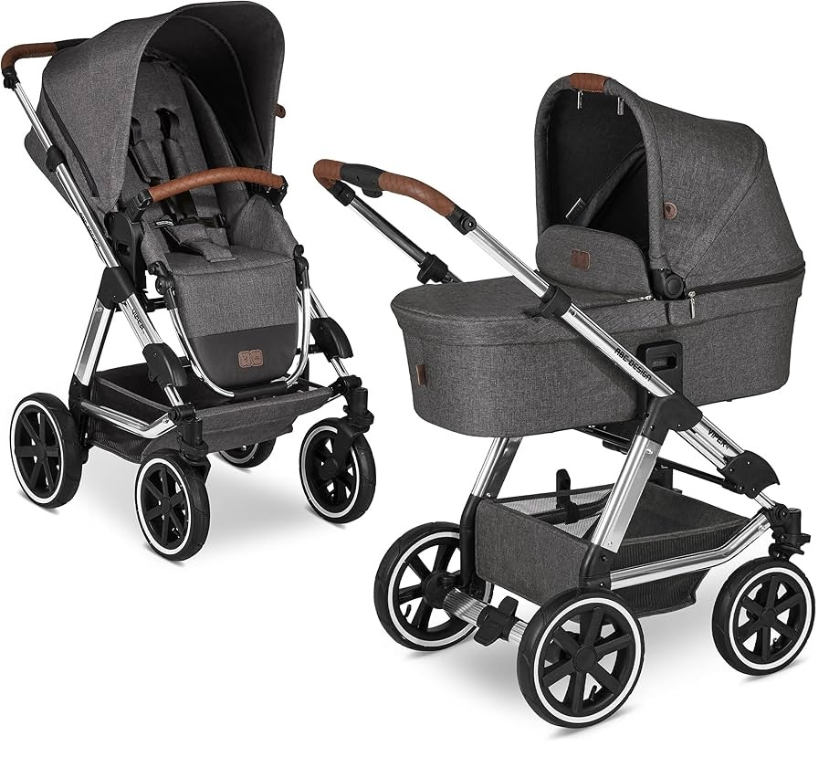 Kočárek 2 in 1, VIPER 4, korbička i sporťák