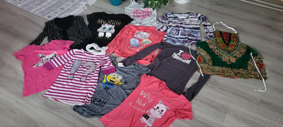 Set triček obecně cca vel.S