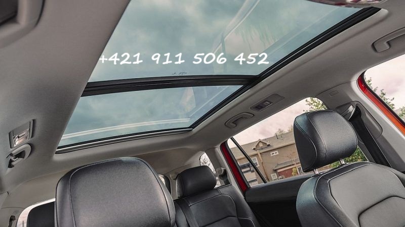 Slnečná clona, roleta panoramatickej strechy, roletka