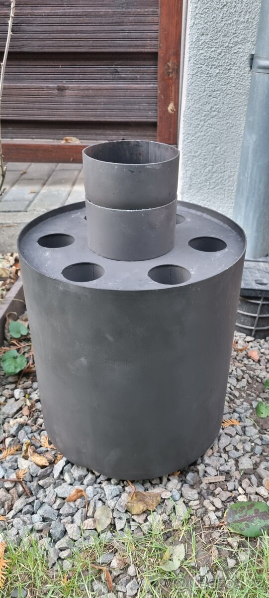 Teplovzdušný výměník 120mm