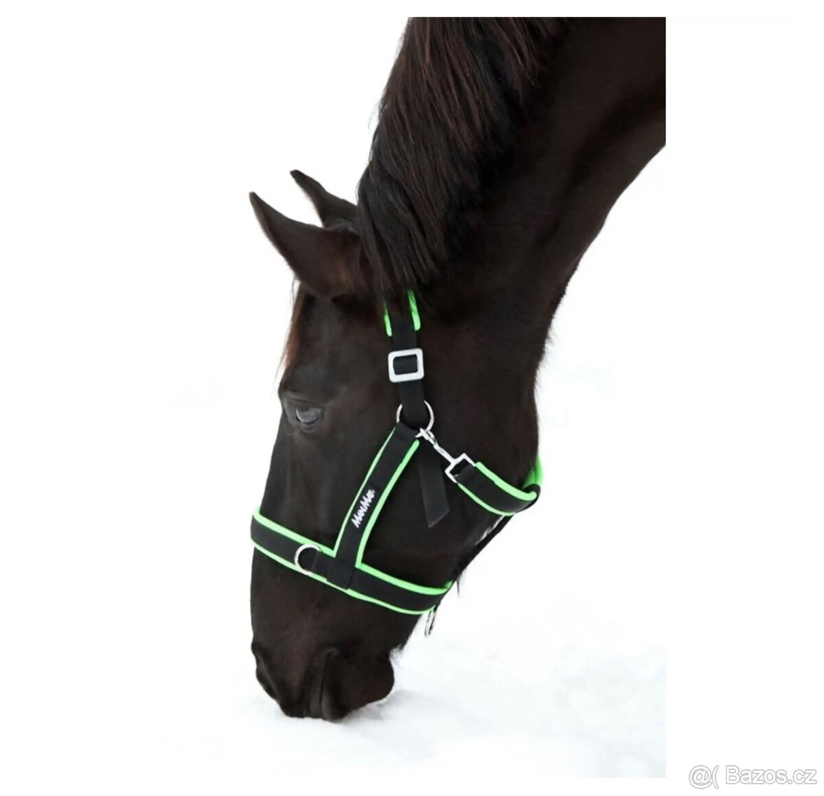 MANMAT stájová ohlávka vel. Full, černo zelená