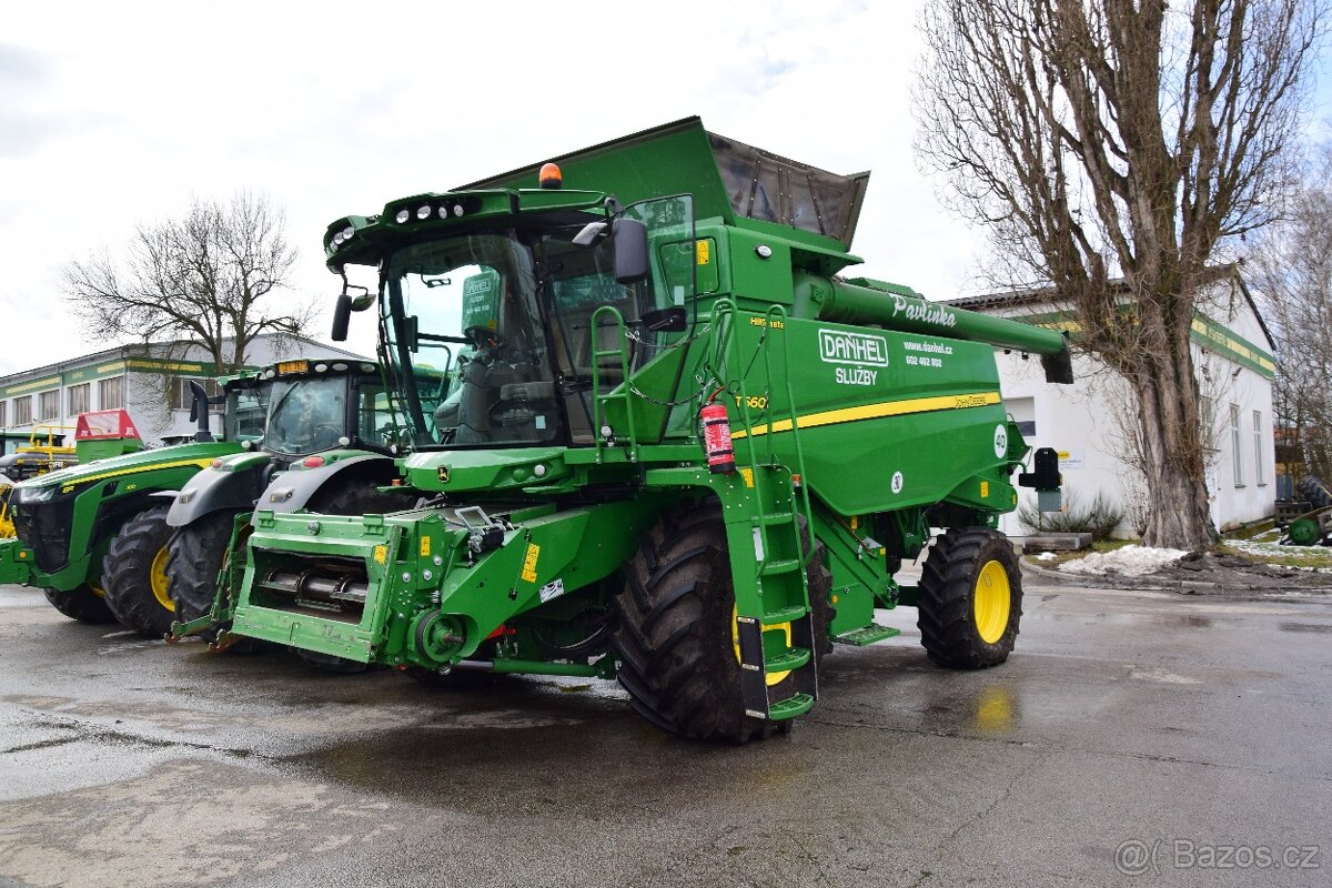 Sklízecí mlátička John Deere T660 HM č.40