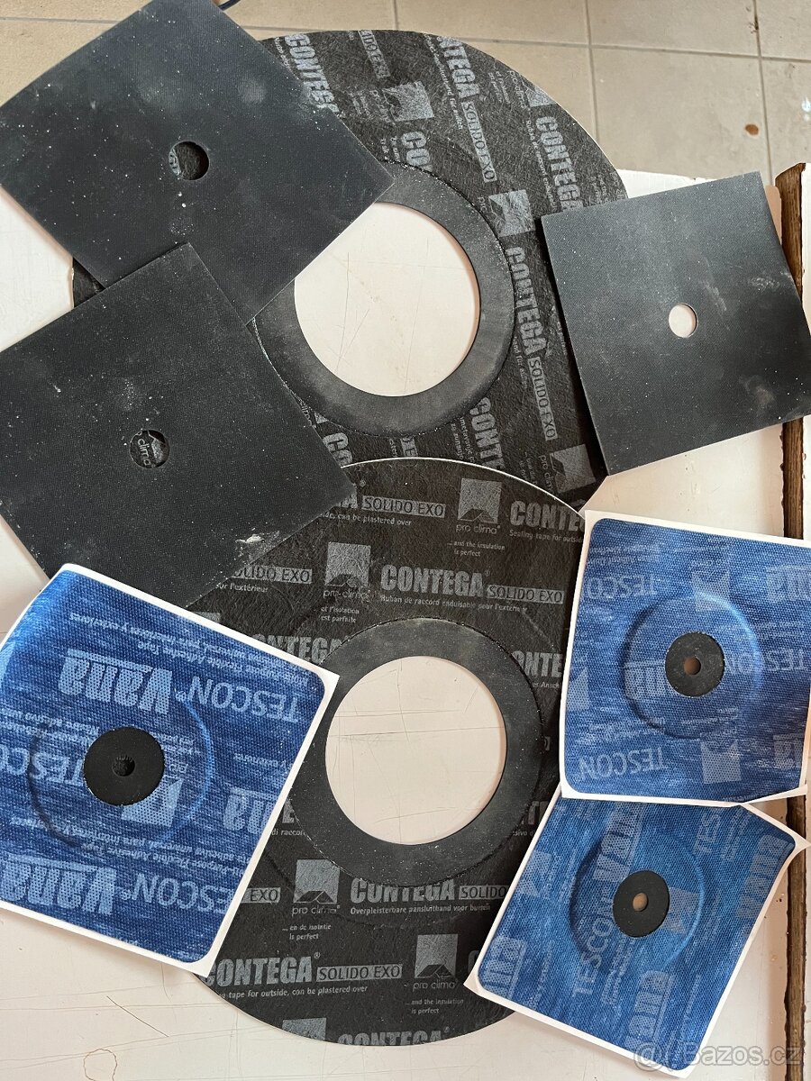 Těsnící manžety pro prostupy kabelů, trubek