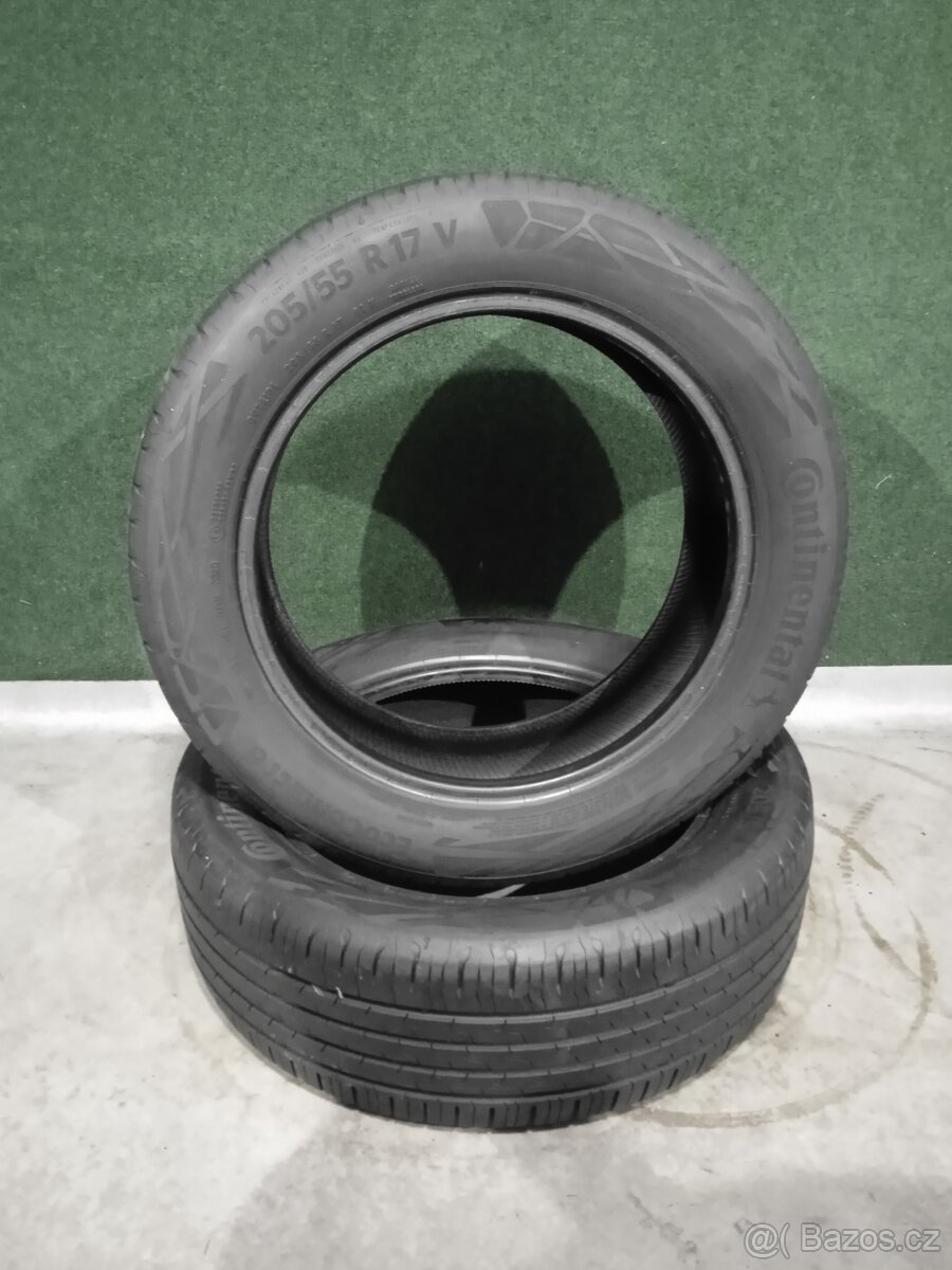 2ks letni 205/55/17 continental