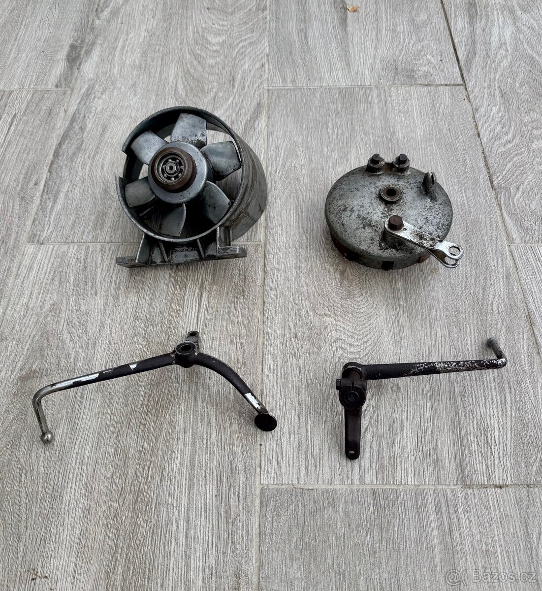 ČZ 175 skútr prase rikša - díly