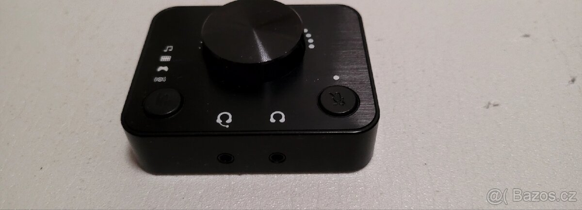 Ovladač hlasitosti s ekvalizérem pro hry a filmy