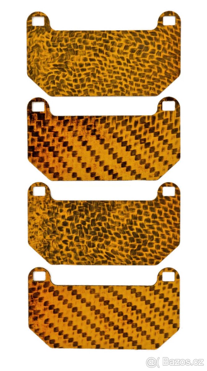 Karbonové podložky brzd Subaru STi Hel Performance