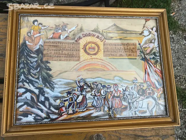 Stary obraz kde domov muj