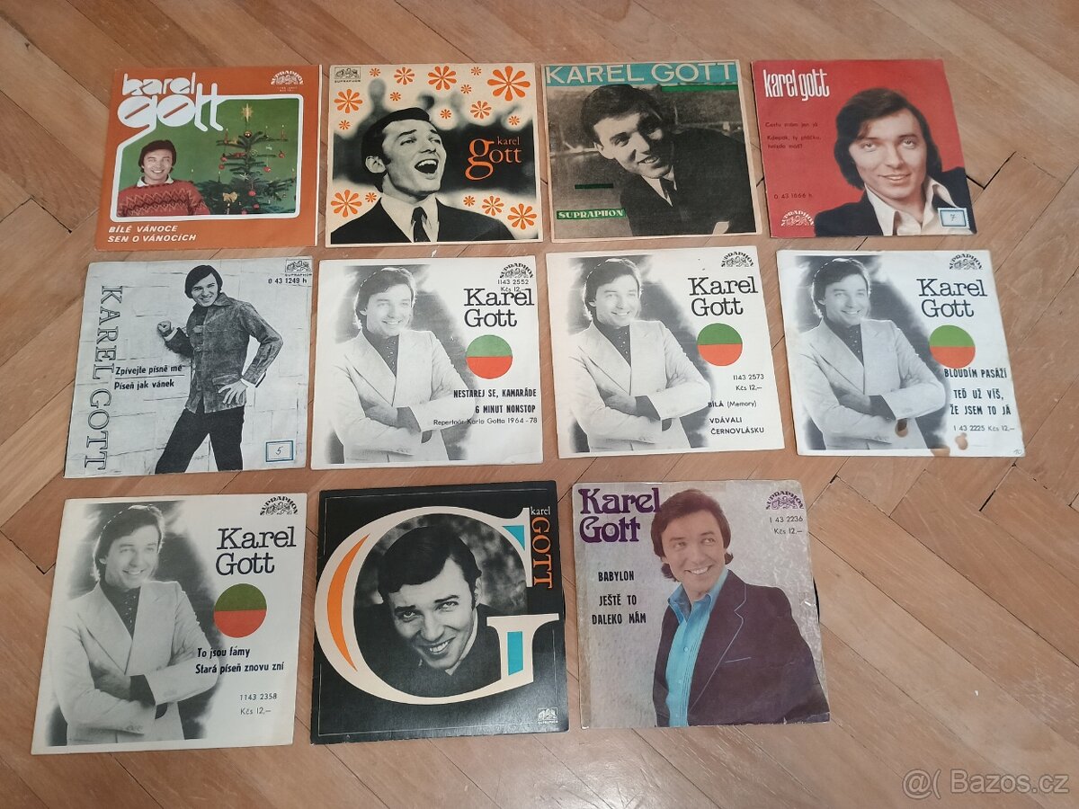 Karel Gott SP desky