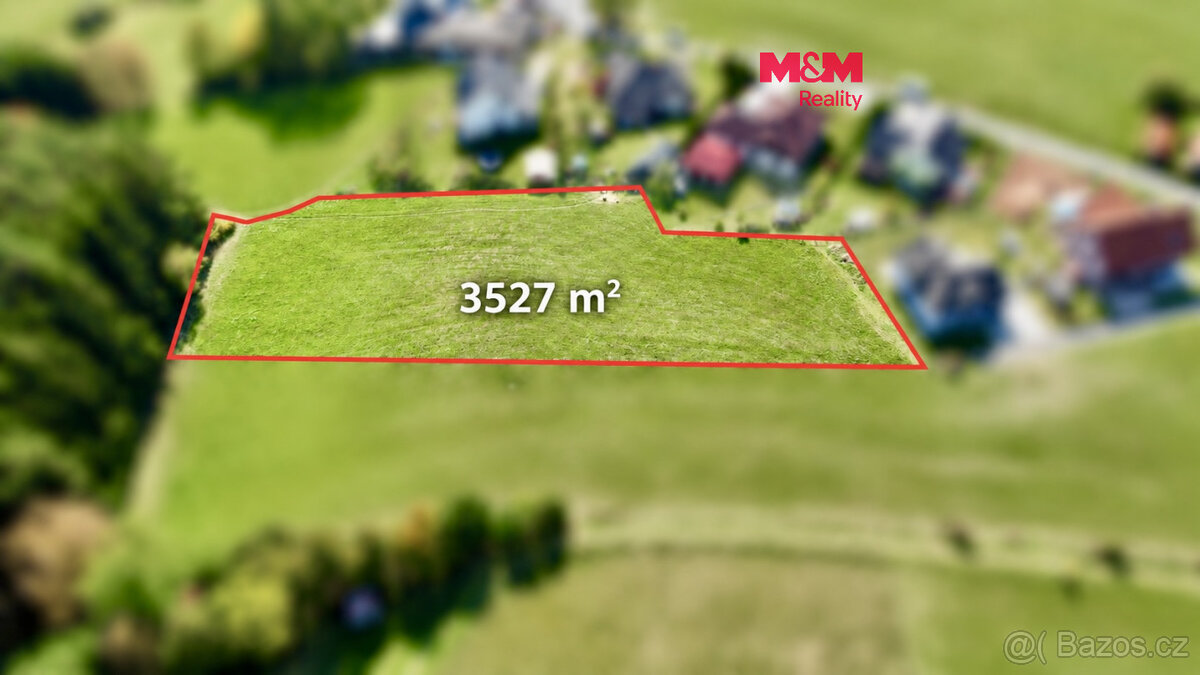 Prodej pozemku k bydlení, 3527 m², Dolní Dobrouč