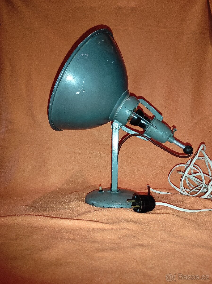 Retro BAG Industriální stolní lampička.