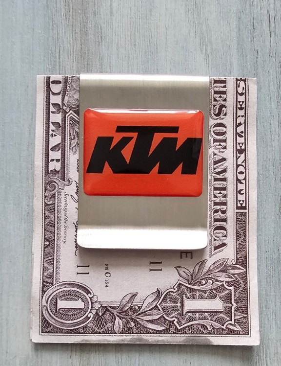 Spona na bankovky KTM - Nová, nepoužitá