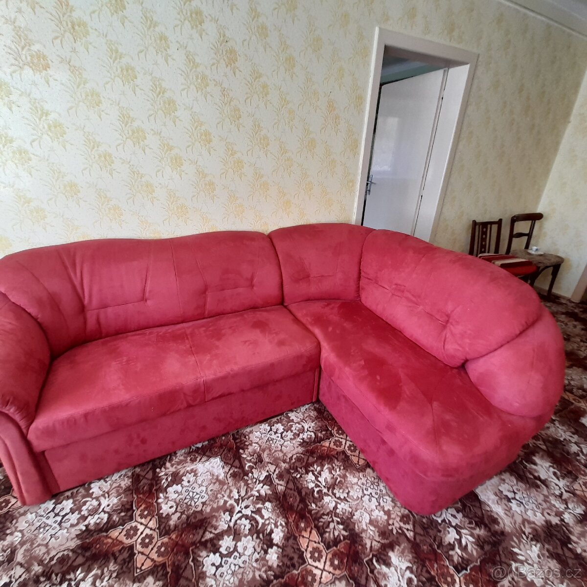 Rohová sedačka rozkládací