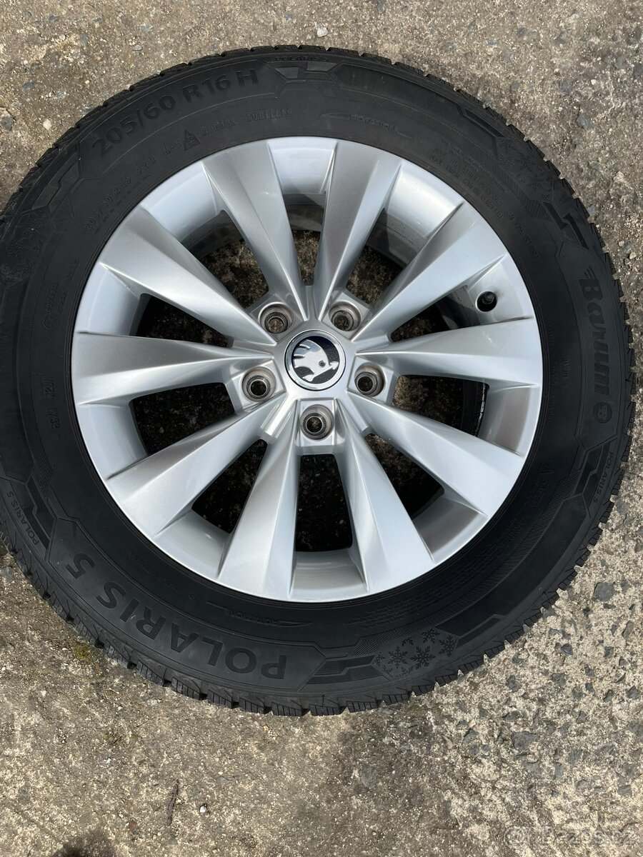 Alu Škoda Castor 6Jx16 ET43 5x112
