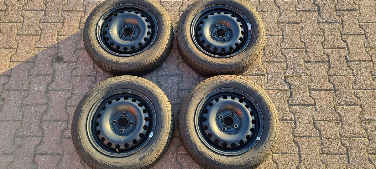 Plechové disky Škoda Citigo 4x100 5x14 ET35 165/70r14 letní