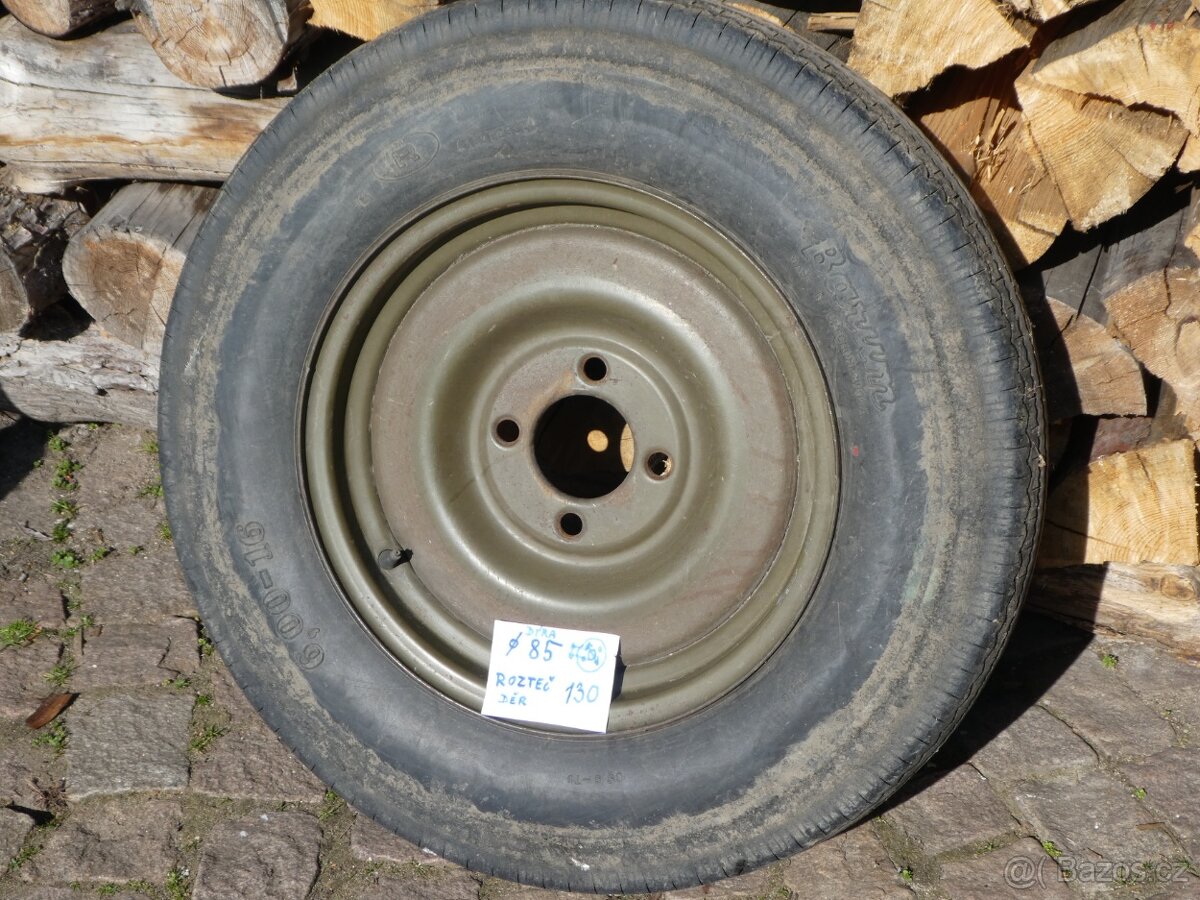 Kolo na veterána disk 4 x16