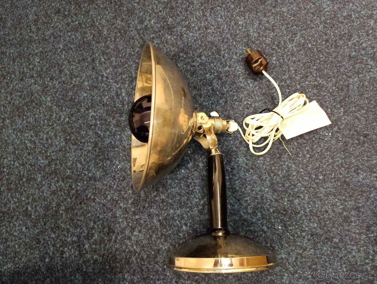 Retro chromová lampa Original Georgsun, horské slunce