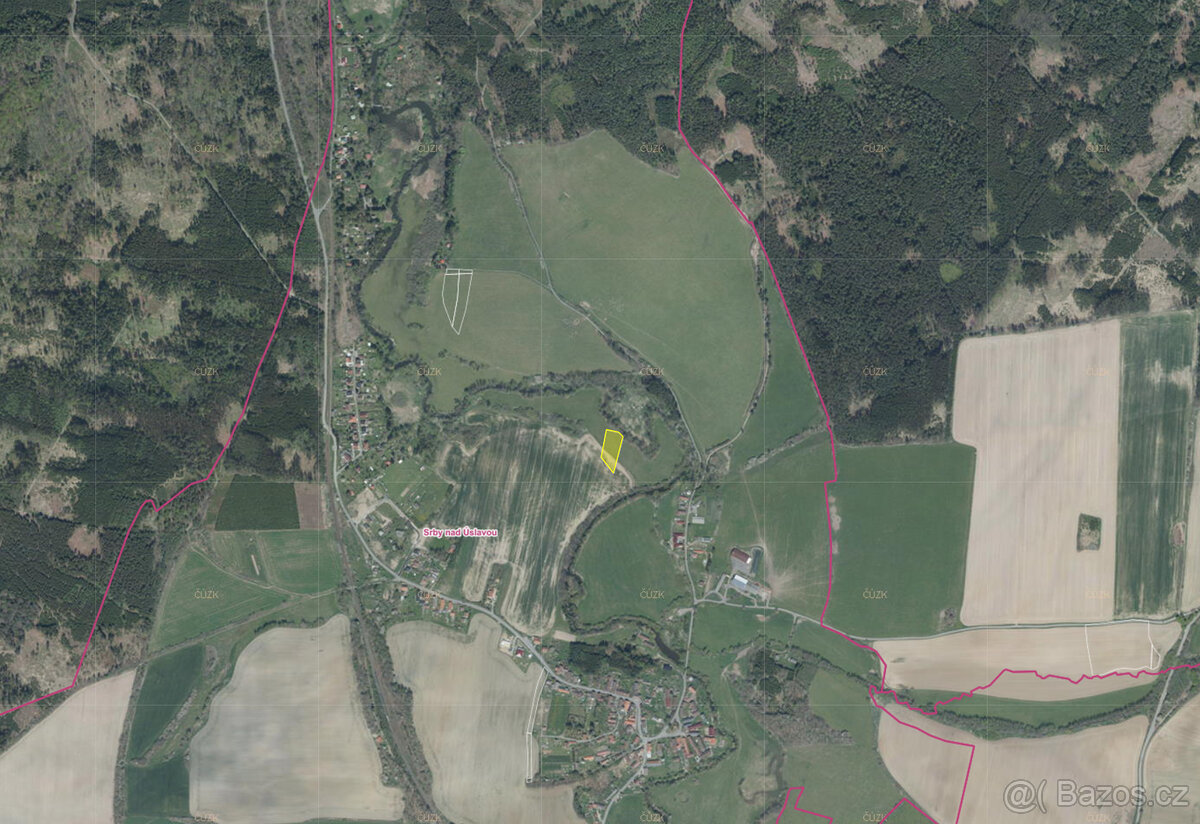 Srby nad Úslavou (3 100 m2)