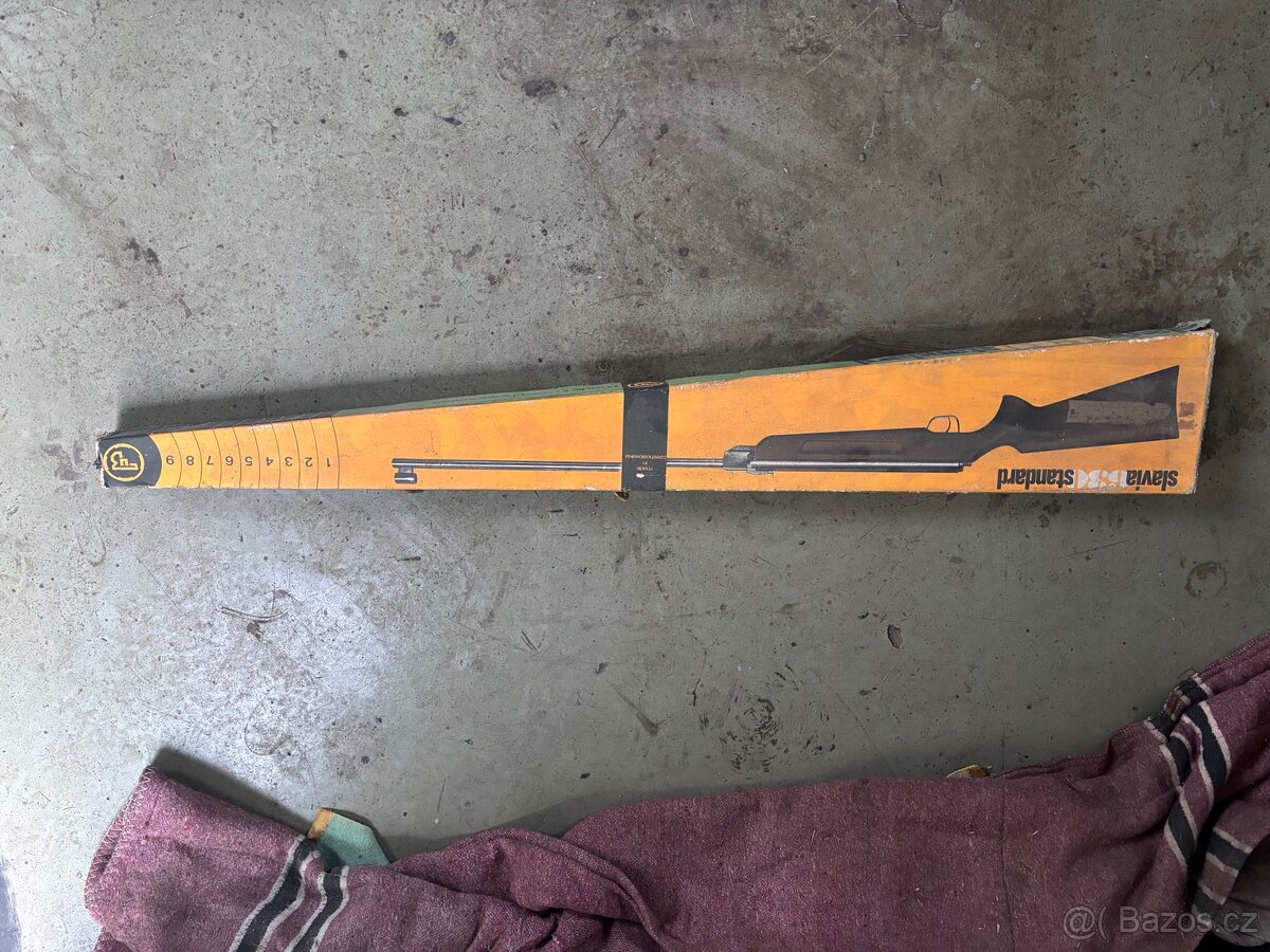 Originál krabice vzduchovka Slavia 630 standard
